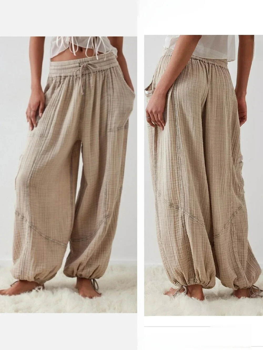 Urban Outfitters Out from Under Casual Cabot Utility Lounge Pants Size M - Picture 12 of 12